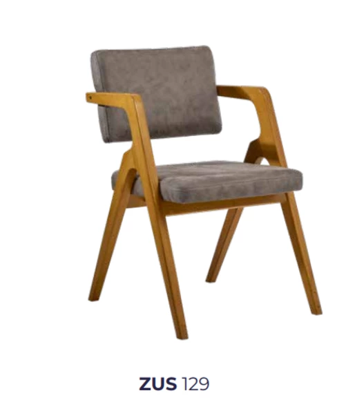 Sandalye 19865 Zus129 Ters V Ayak MODEL Kayın Ort Oturum BabyFace Kumaş ElYapım - Resim 7