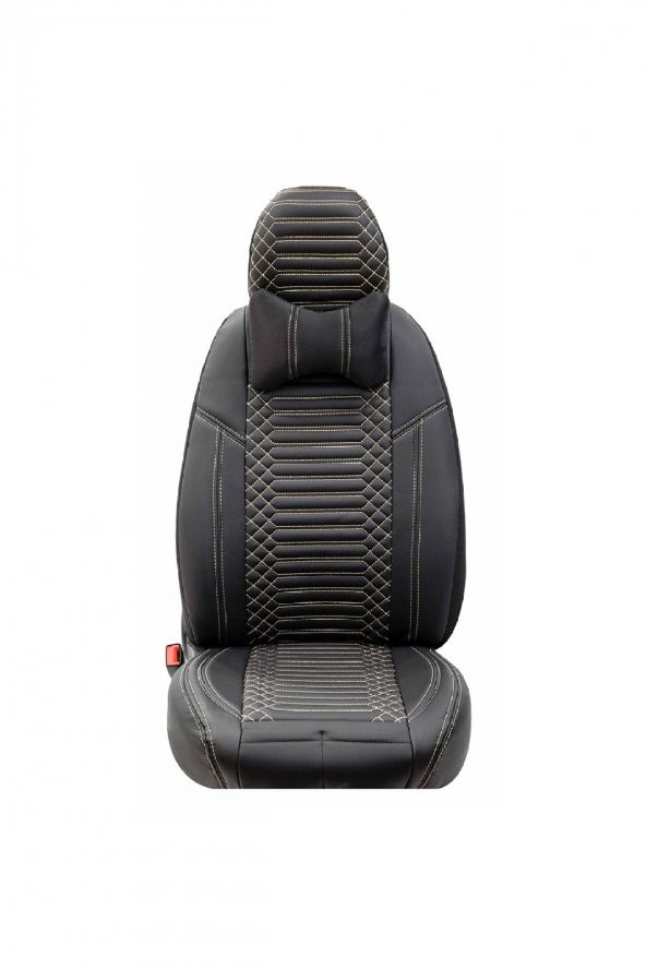 Opel Vectra C Lüks Deri Oto Koltuk Kılıfı Ön/Arka Set EXCLUSIVE - 3