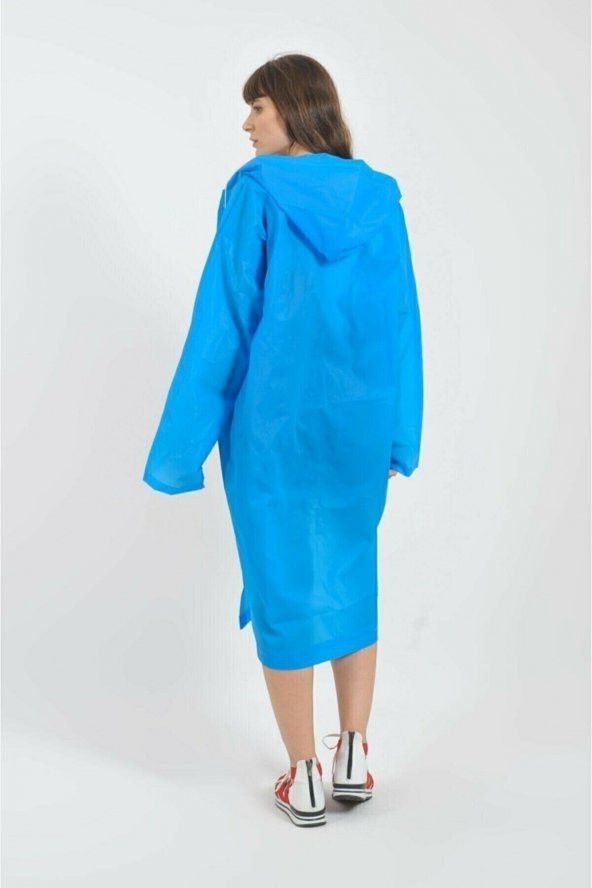 Unisex Eva Kumaş Su Rüzgar Geçirmez Yağmurluk - 3