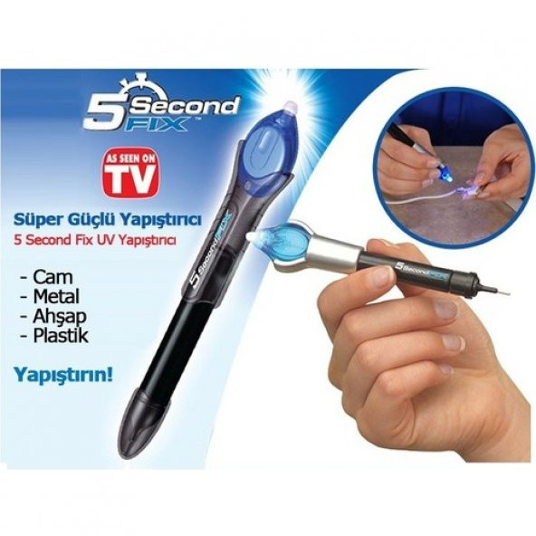 Süper Hızlı Güçlü Yapıştırıcı 5 Second Fix Uv Yapıştırıcı Kalem