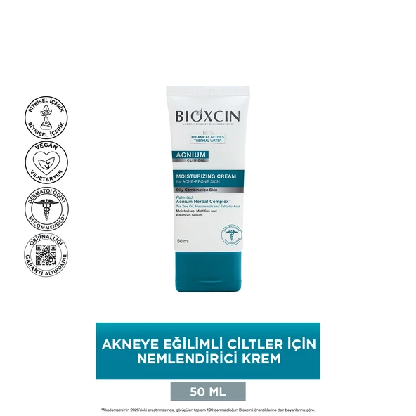 Bioxcin Acnium Nemlendirici Krem 50ml - 2