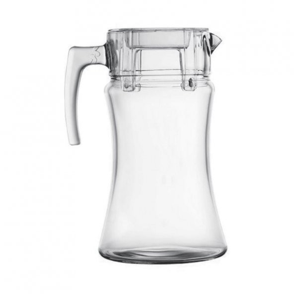 Paşabahçe Azur 2 Adet Şeffaf Kapaklı Sürahi 43018 - 3