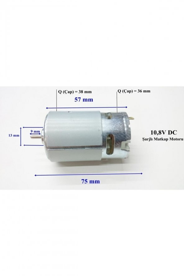 10.8 Volt Dc Şarjlı Matkap Motoru Rs-550 3316007