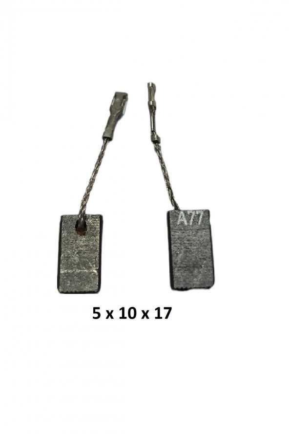 Gws 7-115 & 8-115 Avuç Taşlama Kömürü Sigortalı 5x10x17