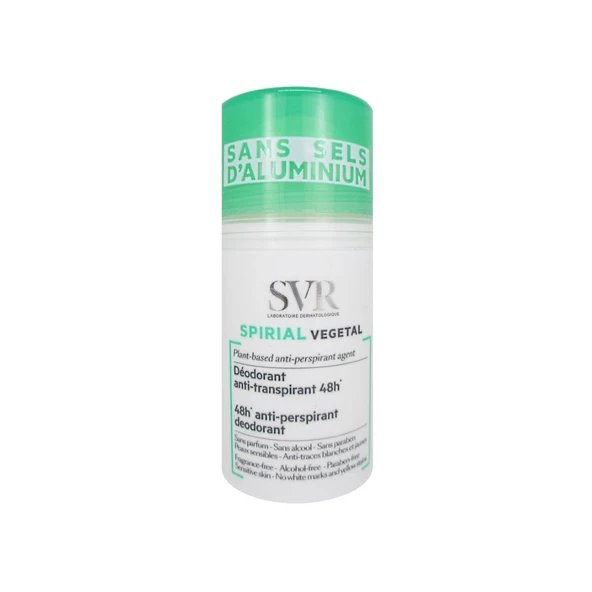 SVR Spirial Deodorant Anti Perspirant Vegetal Roll-on 50ml