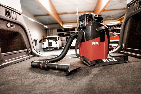 Flex VC 6 LMC 18.0 18V/2.5Ah. Çift Akülü 6Lt. Vakumlu Şarjlı Süpürge - 8