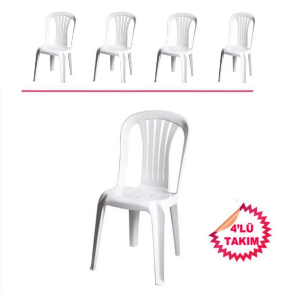 Estelia Bergama Sandalye 4 Adet Kaliteli Ürün (100 Orjinal) - 1