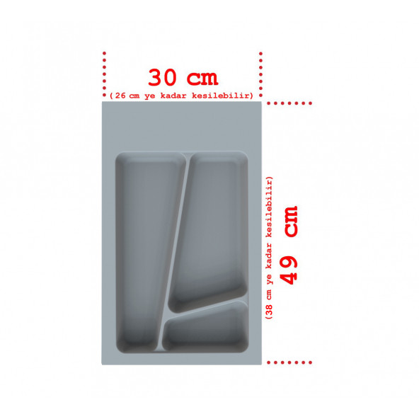 KEPÇELİK AVANOS (2.20x300x490 MM) PARLAK DESEN - 7