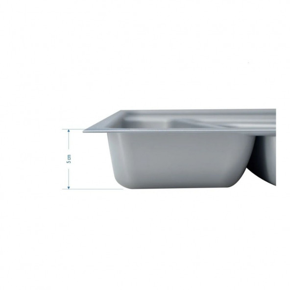 KEPÇELİK AVANOS (2.20x550x490 MM) PARLAK DESEN - 3