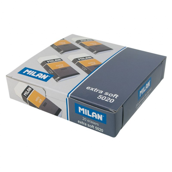 MILAN NATA 5020 EXTRA YUMUŞAK SANATSAL SİLGİ 20Lİ - 4