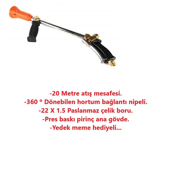 Ağaç ve Bağ İlaçlama Tabancası-20 Metre Püskürtme - 2