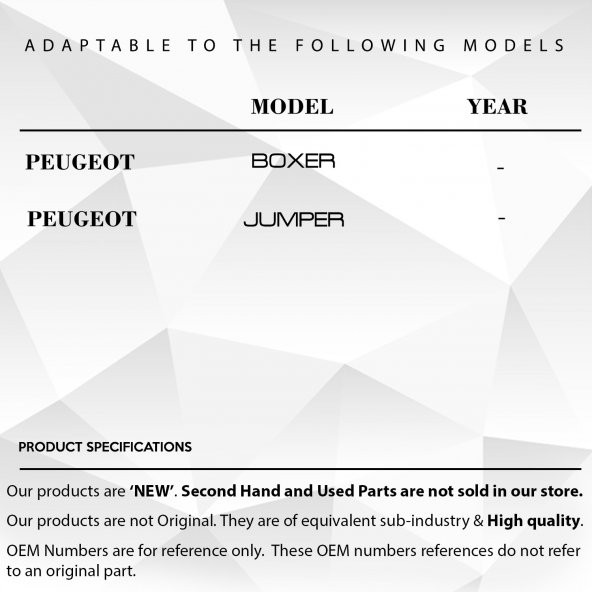 Peugeot Boxer, Jumper için İçten Açma Teli - 2