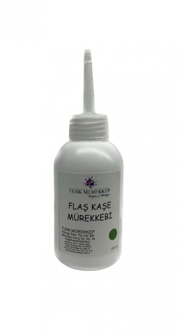 FLAŞ KAŞE MÜREKKEBİ YEŞİL 100 ML