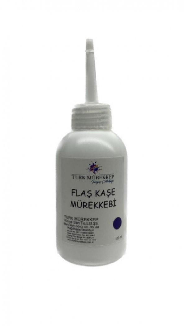 FLAŞ KAŞE MÜREKKEBİ MAVİ 100 ML