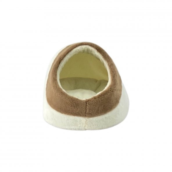 Pet Comfort Nest  Kedi Yatağı Ecru/Kahverengi 40x40cm - 2