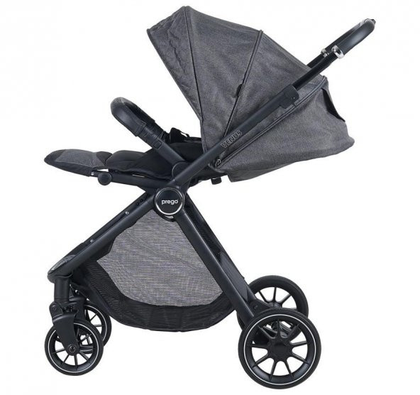 Prego 2028 Venüs Travel Sistem Bebek Arabası Gri - 3