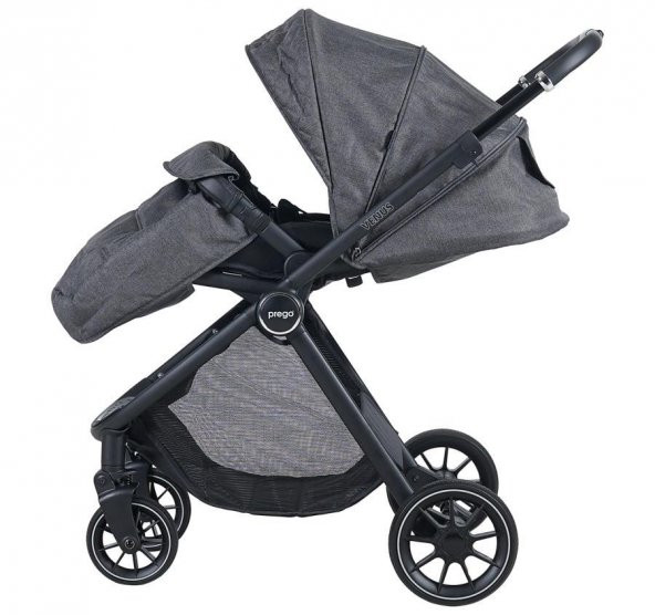 Prego 2028 Venüs Travel Sistem Bebek Arabası Gri - 4