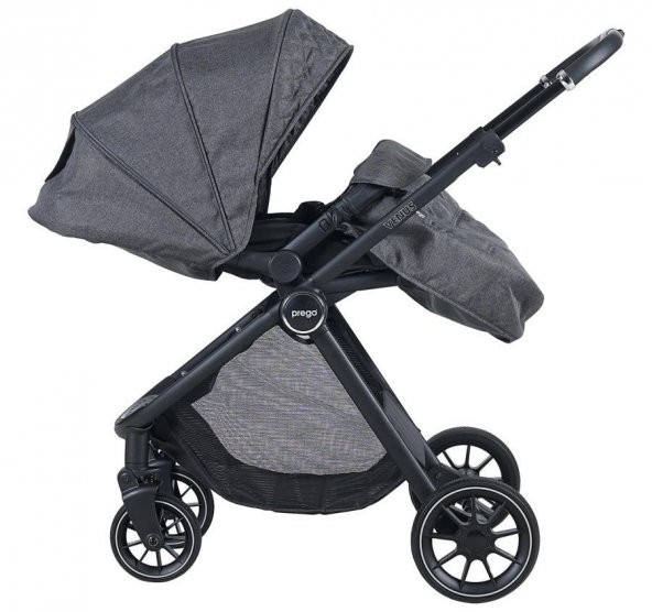 Prego 2028 Venüs Travel Sistem Bebek Arabası Gri - 5