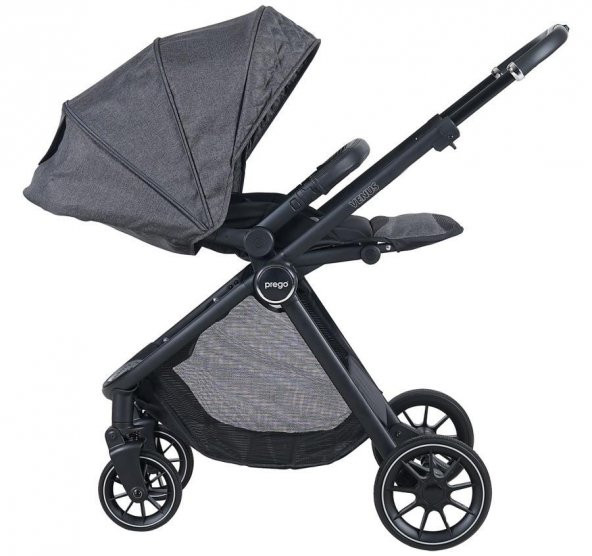 Prego 2028 Venüs Travel Sistem Bebek Arabası Gri - 6