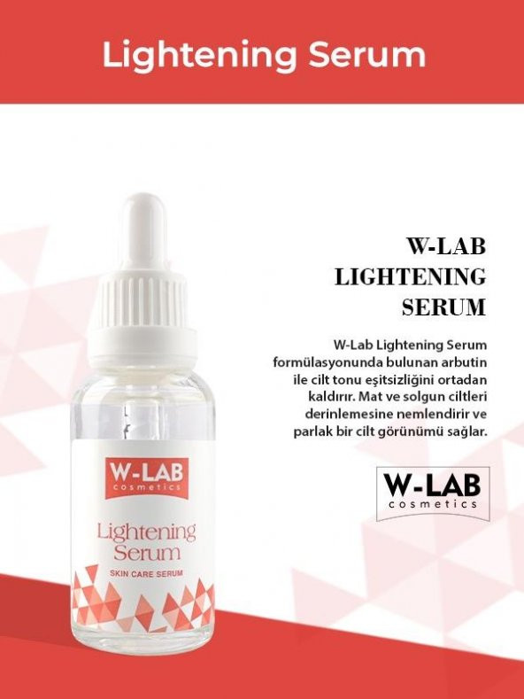 W-Lab Kozmetik Lightening Serum 30 ML - 2