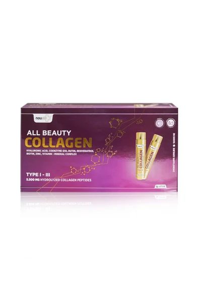 NOUPLUS ALL BEAUTY WİTH CERAMID  COLLAGEN 30 SHOT ürün görseli