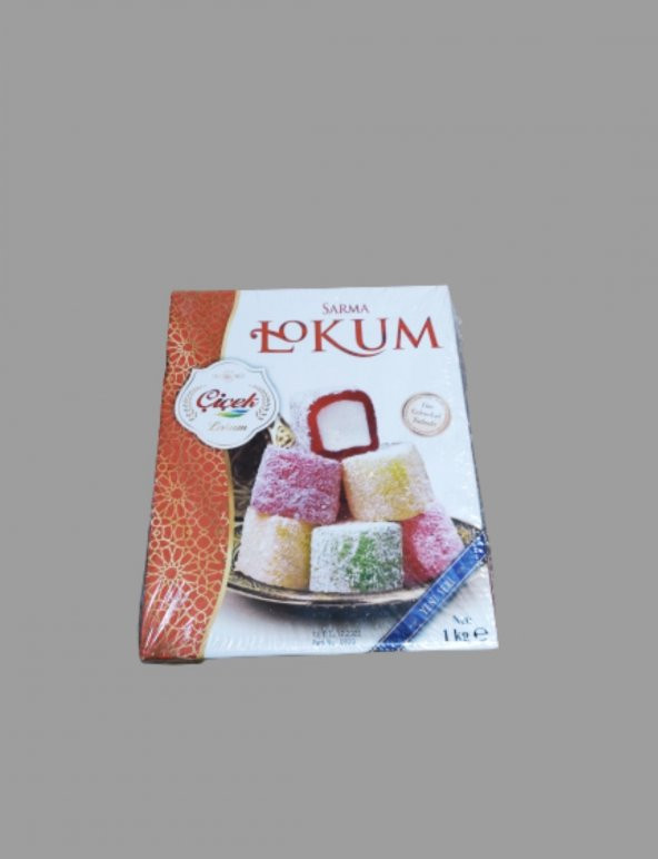 Çiçek Lokum ÇİÇEK LOKUM SARMA KÜP  1KG GRTOPTAN - 1