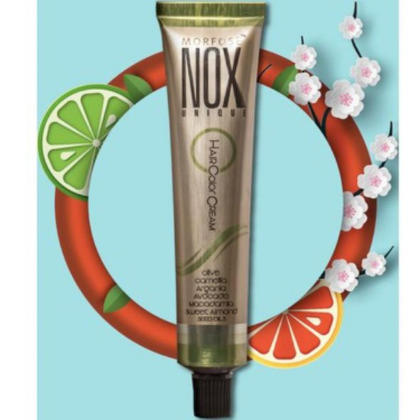 Nox Tüp Saç Boyası 5 Açık Kahve 60 ml