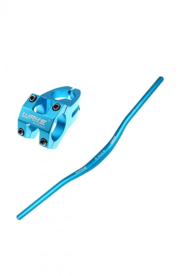 Wake 78cm Gidon+gidon Boğazı Takım (mavi) Waketakım renkli gidon