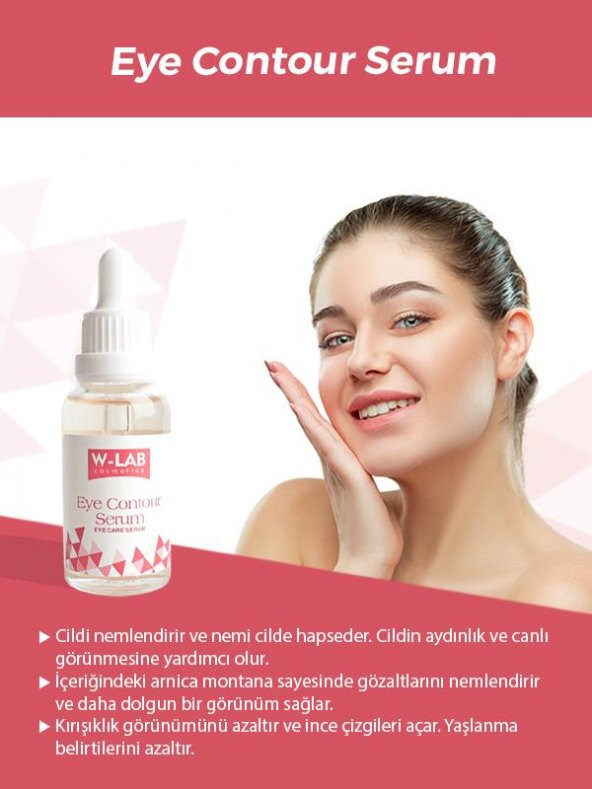 W-Lab Kozmetik Eye Contour Serum 30 ML - 3