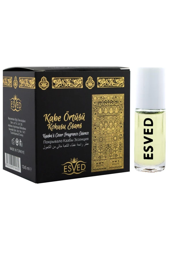 Kabe Örtüsü Kokusu Alkolsüz Esans 5Ml. 12'li Paket