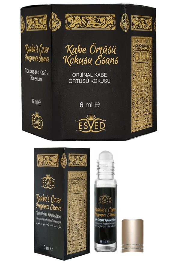 Kabe Örtüsü Kokusu Alkolsüz Esans 6Ml. 6'lı Paket - Resim 2