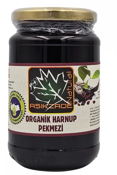 Aşıkzade Natural ORGANİK HARNUP(keçiboynuzu) PEKMEZİ 370ml 460g