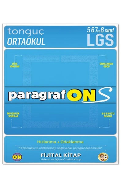 ParagrafON + ParagrafONS + Paragrafta Son Nokta - LGS Paragraf Soru Bankası Seti- Tonguç Akademi - 3