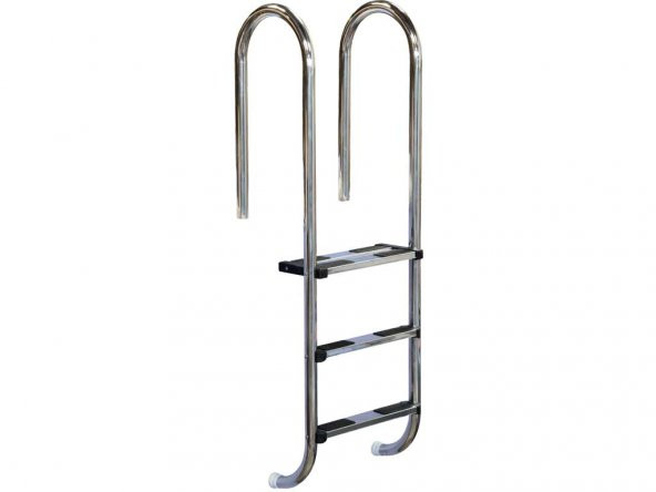 Havuz 17811 Merdiveni 316 Kalite Paslanmaz Çelik CNC kesimli 3 Basamaklı El Yapım - 2