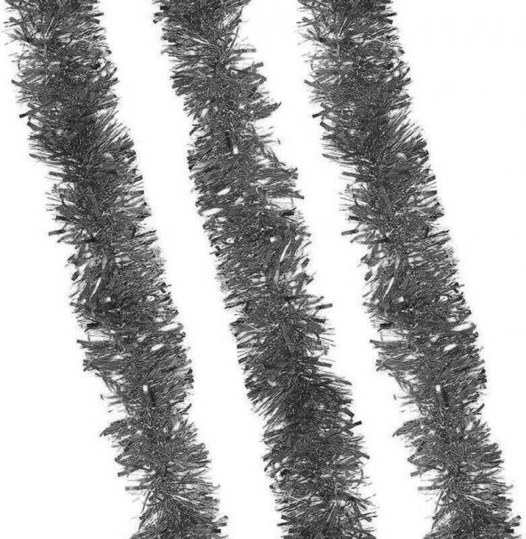 SÜS METALİZE SİM SİYAH 5 CM X1,8 MT 1 ADET - 4