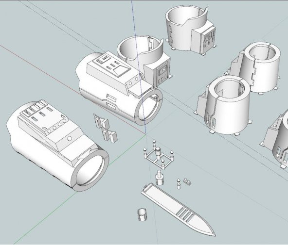 Ölüm İzle Mandalorian Gauntlets Mkii (Male) Entegre Menteşe İle. Plastik Aparat - 2