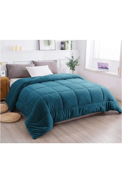 Ultra Yumuşak Çift Taraflı Wellsoft Peluş Yorgan Çift Kişilik Yıkanabilir (Battaniye / Nevresim) 200x220 cm - 10