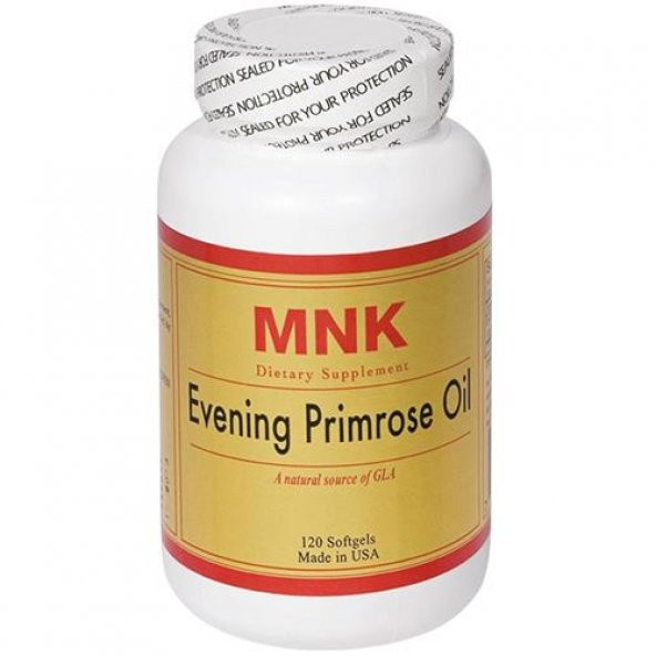 Mnk Evening Primrose Oil 120 Softgel Çuha Çiçeği Yağı