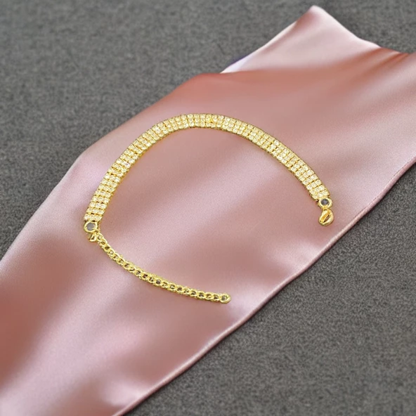 Özel Günlerinizde Parıltınızı Yansıtan Gold Renk Su Yolu Model Bileklik: Şıklığınızı Tamamlayın!