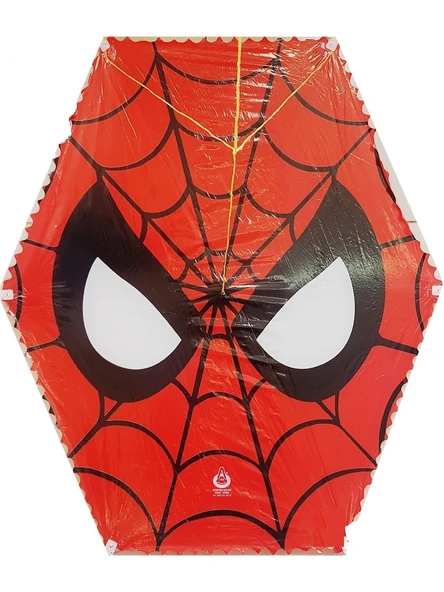 Arık Altıgen Çıtalı Uçurtma + İp - Spıderman