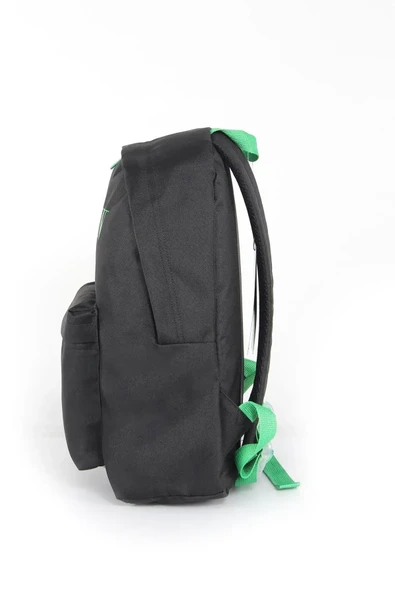 United Colors of Benetton "Green" Okul Sırt Çantası Siyah / 03805 - Resim 4