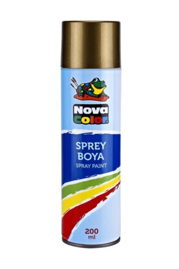Nova Color 200ml Altın Sprey Boya Nc-811