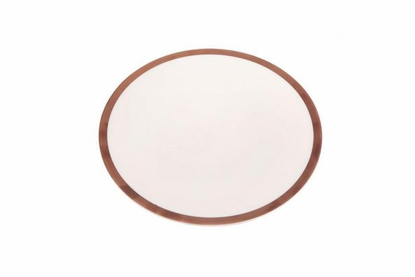 Porland Copper Line Düz Tabak 21 cm 04ALM002806 - 2