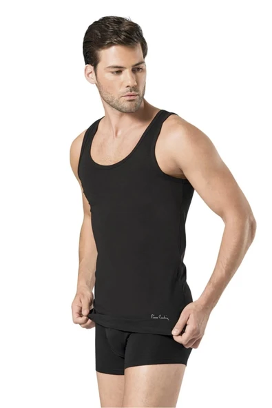 Pierre Cardin Erkek Modal Atlet 2li Siyah