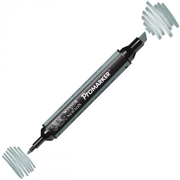 Winsor Newton Letraset Promarker Kalem G917 Grey Green - 4