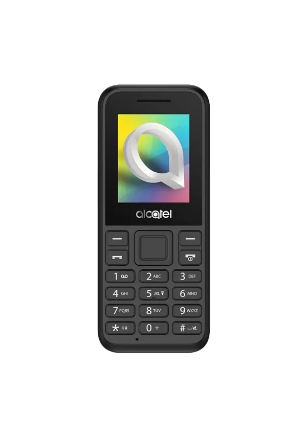 Alcatel 1068D 4 MB Siyah Tuşlu Cep Telefonu (Alcatel Türkiye Garantili)
