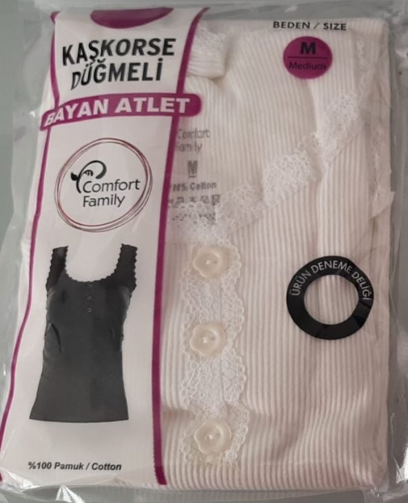 BAYAN ATLET DÜĞMELİ KAŞKORSE COMFORT FAMİLY