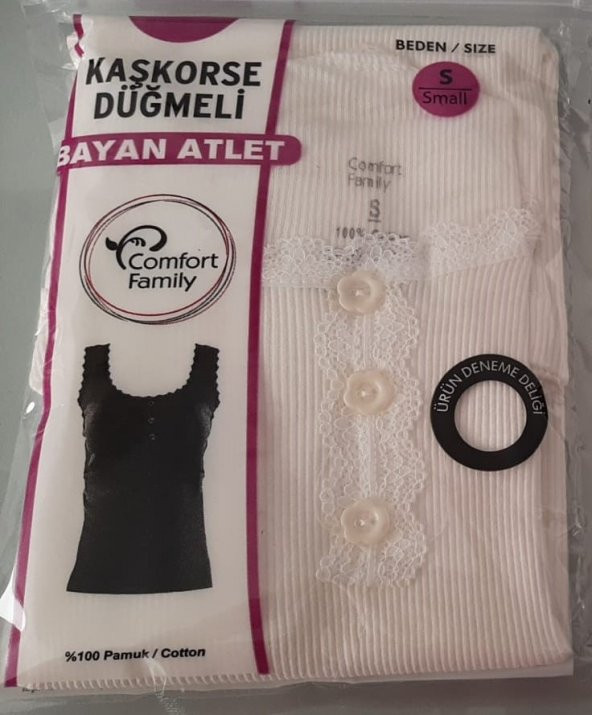 BAYAN ATLET DÜĞMELİ KAŞKORSE COMFORT FAMİLY