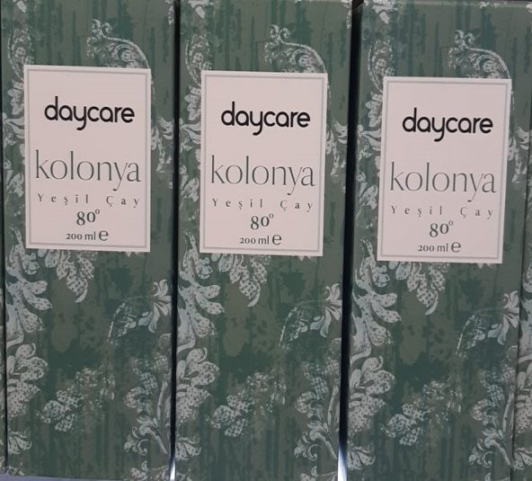 DAYCARE KOLONYA YEŞİLÇAY 200 ML 3 LÜ