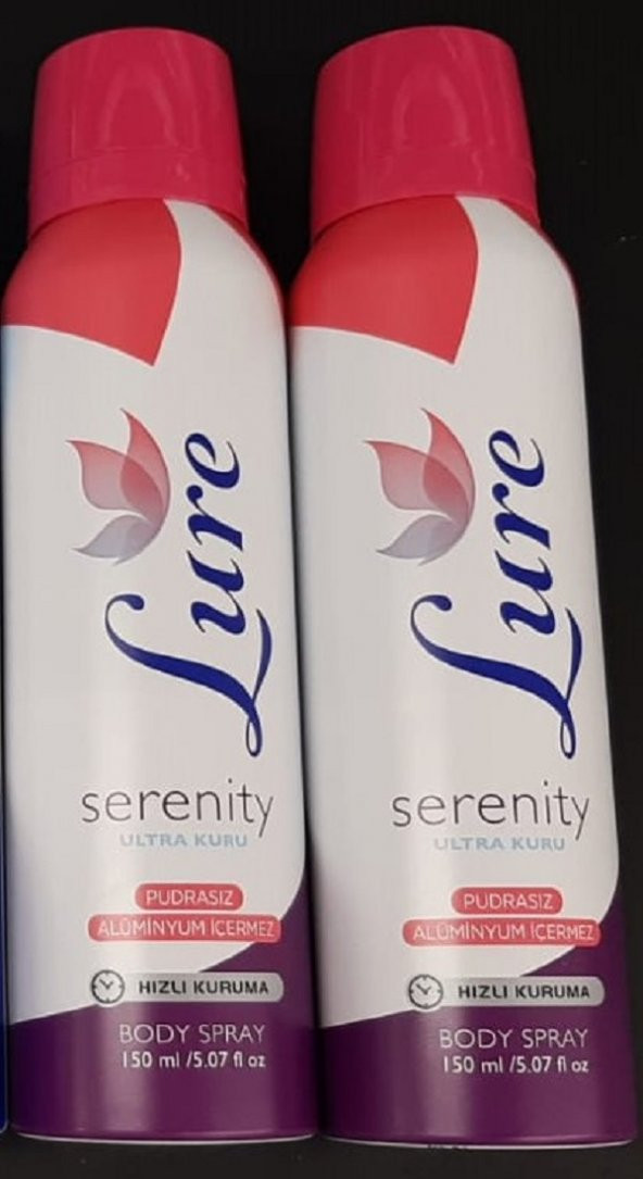 DEODORANT BAYAN LURE SERENİTY 150 ML 2 Lİ